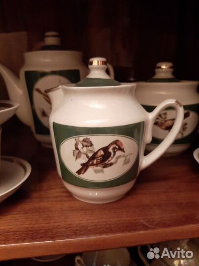 Кофейный сервиз, хрусталь