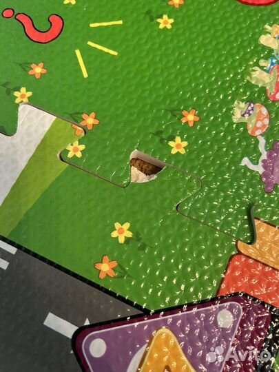 Развивающий коврик пазлы