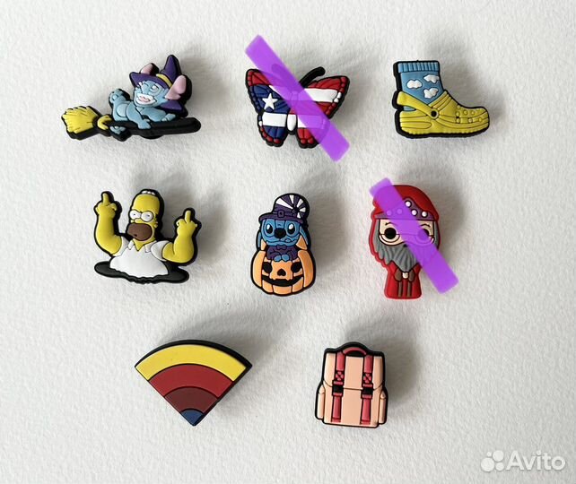 Джибитсы для кроксов