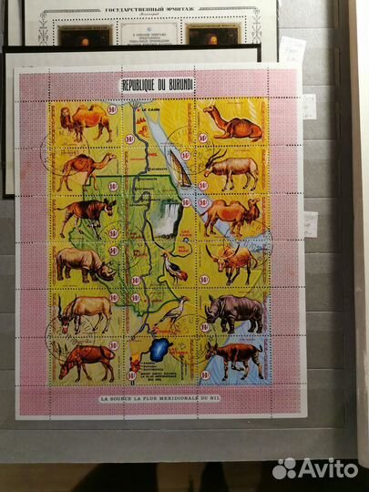 Почтовые марки флора и фауна