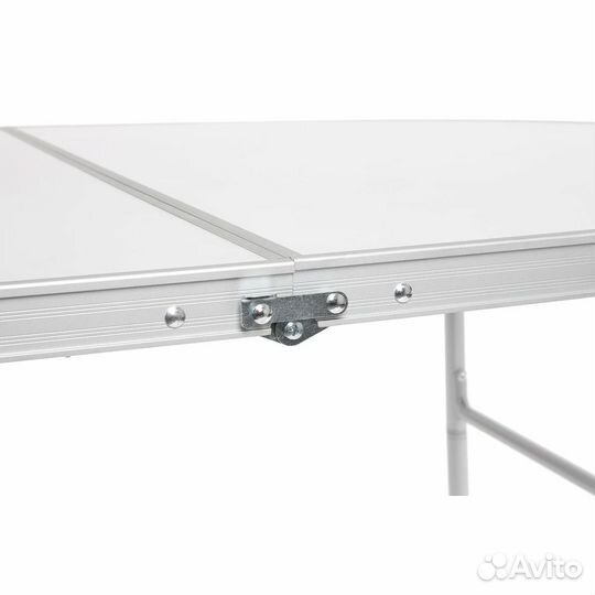 Стол складной овальный алюминиевый, без чехла (T-2