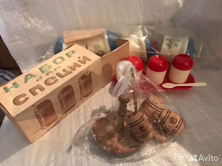 Три набора для специй (советские)