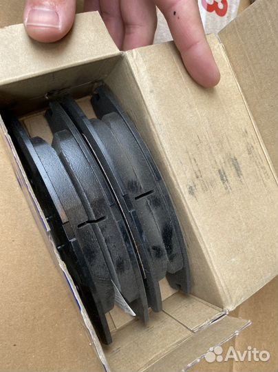 Колодки тормозные (передние) SP1167