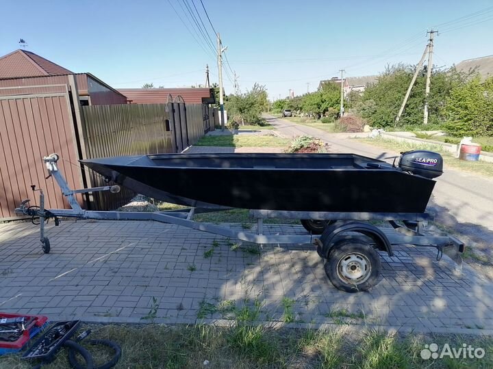 Лодка мотор прицеп. комплект
