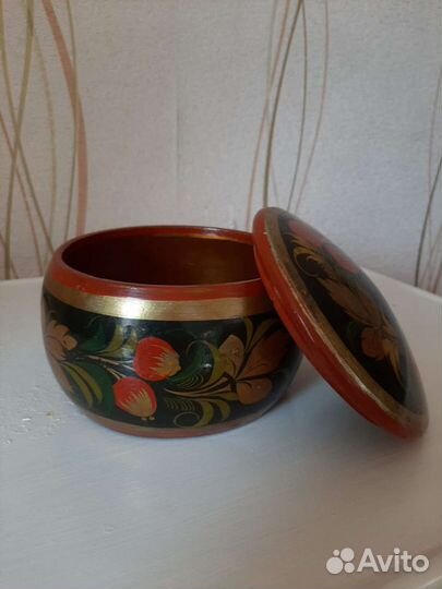 Шкатулка деревянная СССР