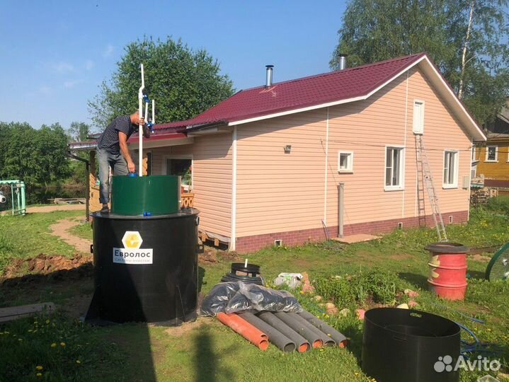 Бетонный септик