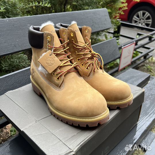 Ботинки Зимние Timberland Оригинал с Мехом