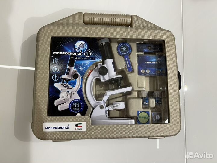 Микроскоп детский attivio