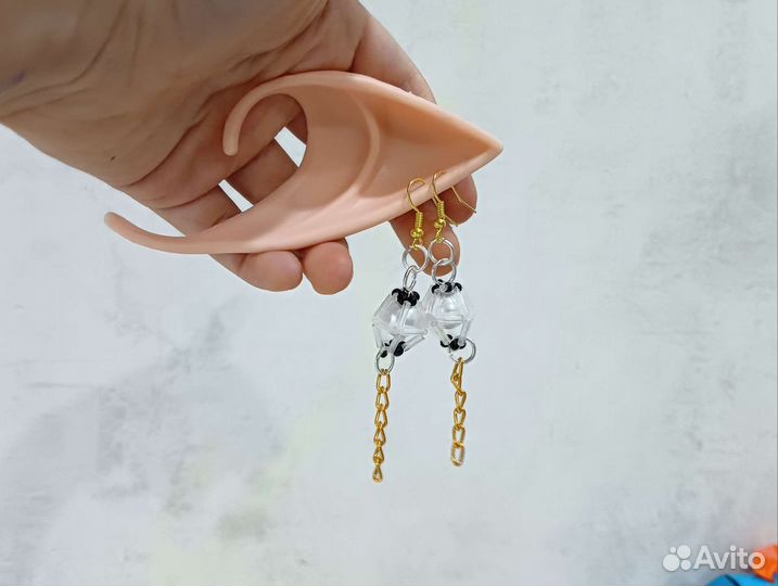 Серьги ручная работа