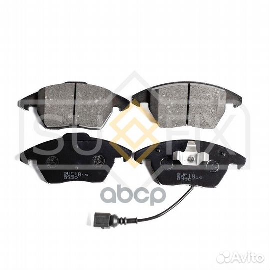 Колодки тормозные дисковые перед прав/лев 2