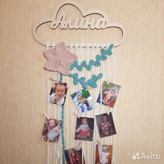 Макраме панно для фото