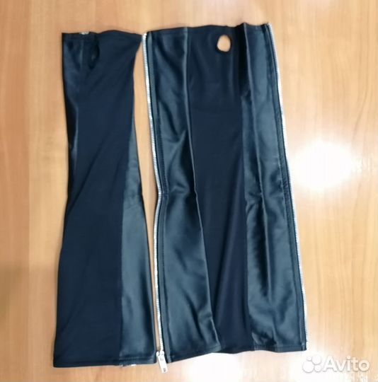 Перчатки кожаные без пальцев