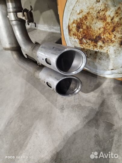 Выхлопная система BMW X5M E70, X6M E71 Нержа