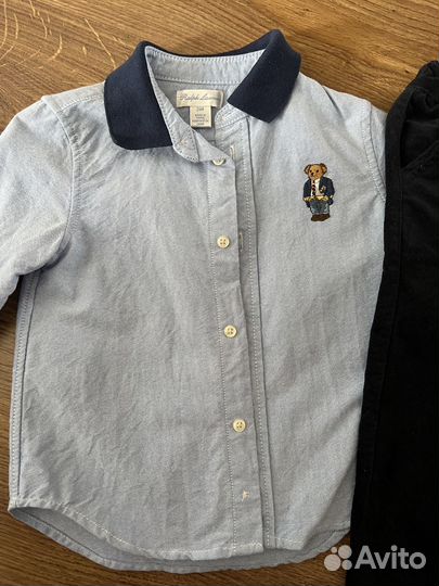 Рубашка для мальчика Ральф Лорен и брюки 92 см