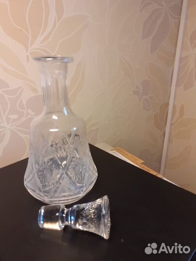 Графин и штоф хрусталь