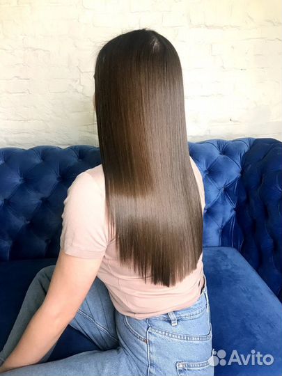 Кератиновое выпрямление волос. Ботокс