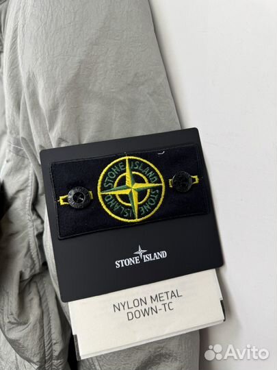 Stone island nylon metal пуховик оригинал