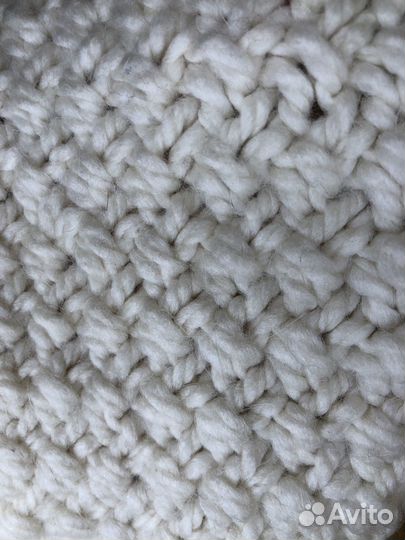 Комплект шапка и снуд из шерсти