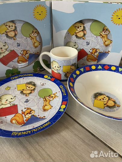 Набор детской посуды