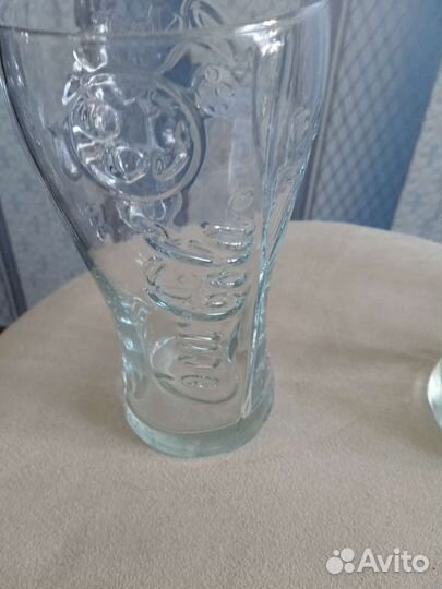 Стаканы,кока- кола фифа2018,стекло, цена за 4 шт