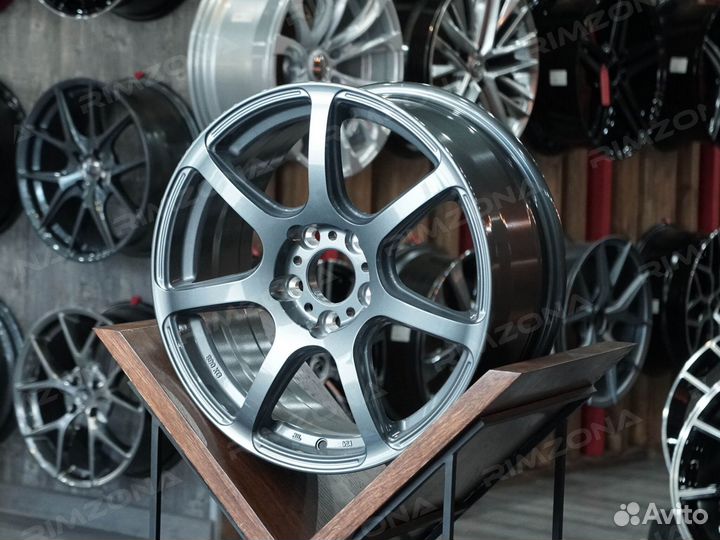 Литые диски Work R17 на Mitsubishi. Арт833