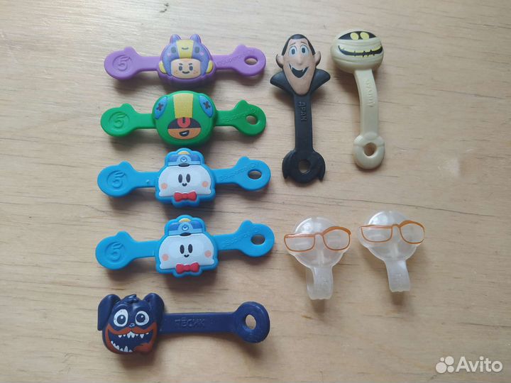 Карточки Тролли, стиратели, завры, свистолёты