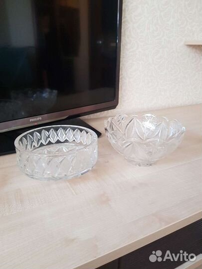Салатники хрусталь СССР