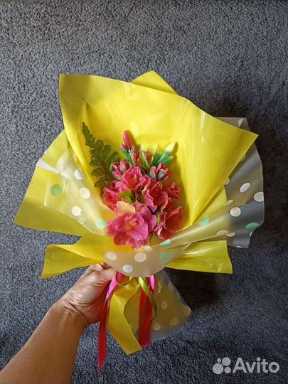 Букеты из мыла ручной работы