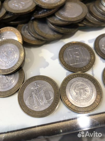 Юбилейные монеты 10 р