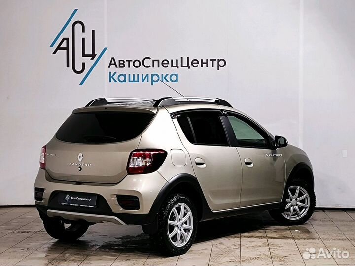 Renault Sandero Stepway 1.6 МТ, 2019, 38 020 км