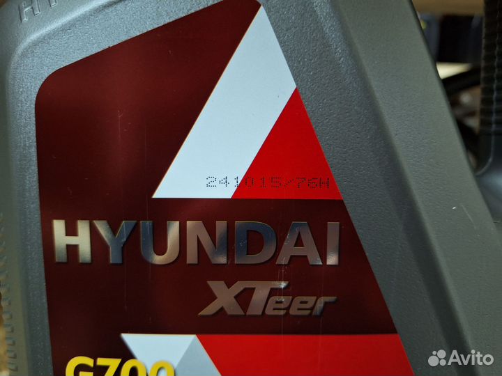 Моторное масло Hyundai 5W40 4л