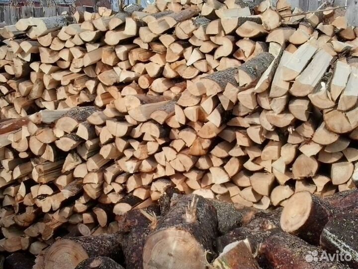 Дрова березовые колотые 35 см