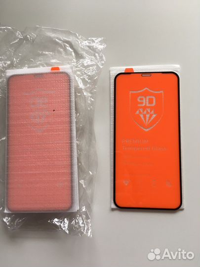 Стекло защитное для айфона много новое