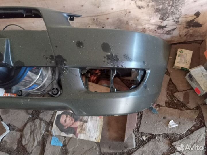 Бампер передний mitsubishi lancer 10