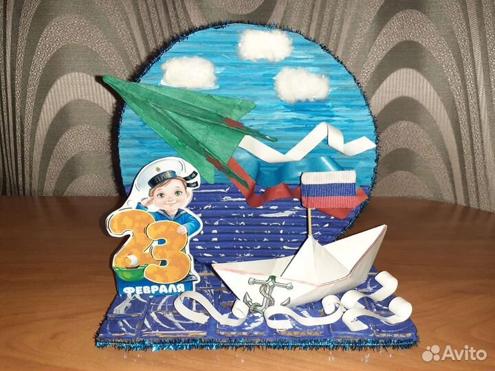 Поделки на 23 февраля в сад или школу