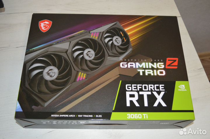 Новая MSI RTX 3060ti