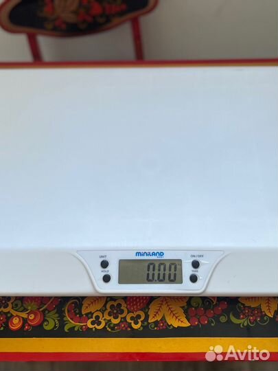 Детские электронные весы miniland