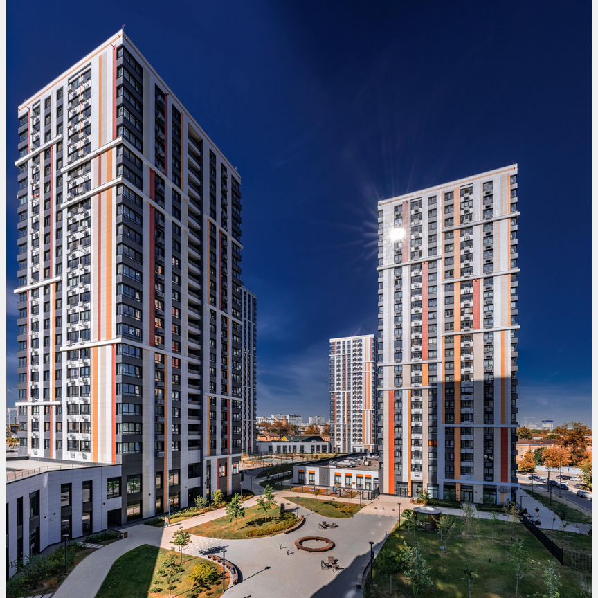 2-к. квартира, 62,1 м², 23/25 эт.