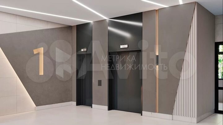 2-к. квартира, 57,9 м², 5/16 эт.