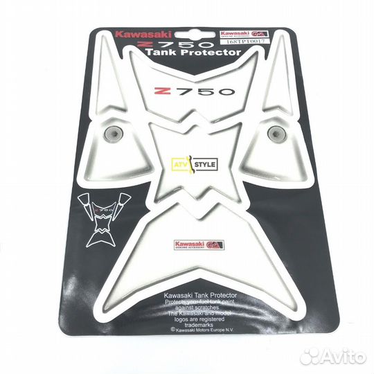 Защитная наклейка топливного бака прозрачная Kawsa