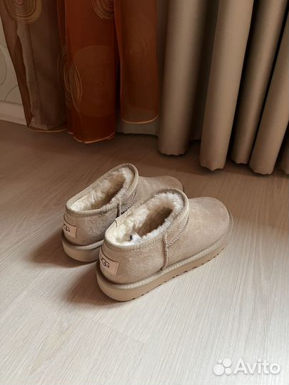 Ультракороткие Угги Ugg Tasman Sand бежевые