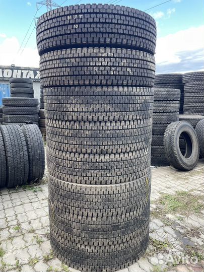 Dunlop 11r22.5 без пробегв по РФ,8 штук