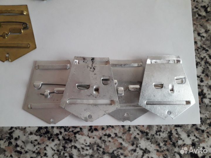 Пятиугольные наградные колодки