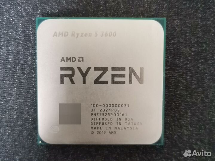 Процессор AMD ryzen 5 3600