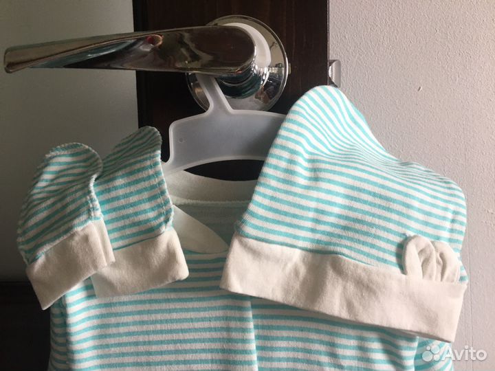 Комплект нательный на выписку для мальчика