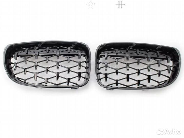 Решетки радиатора BMW 1M 1 E81 E82 E87 E88 Diamond