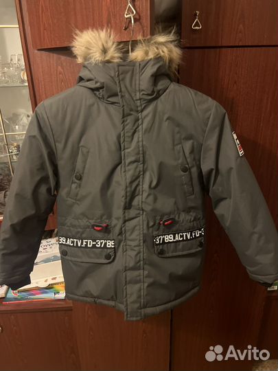 Куртка зимняя для мальчика 122