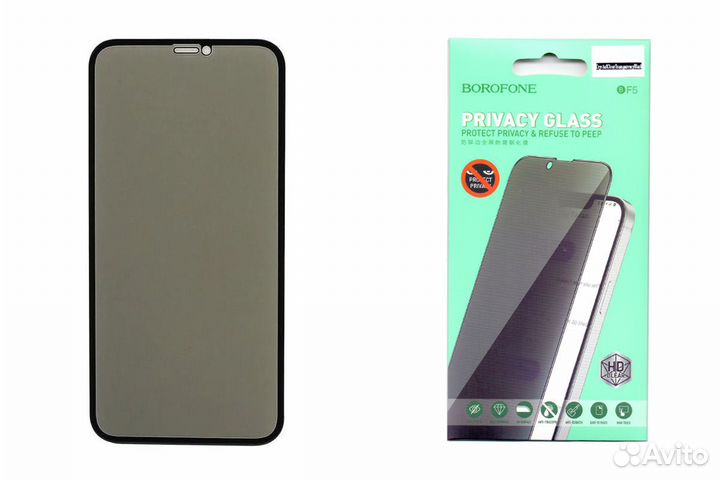 Стекло антишпион для Apple iPhone