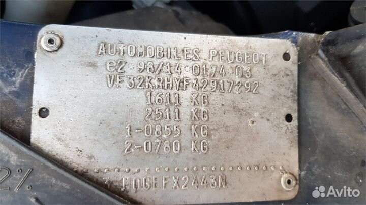 Разбор на запчасти Peugeot 206