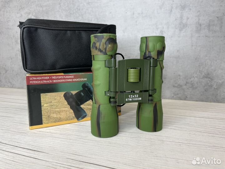 Бинокль хаки новый